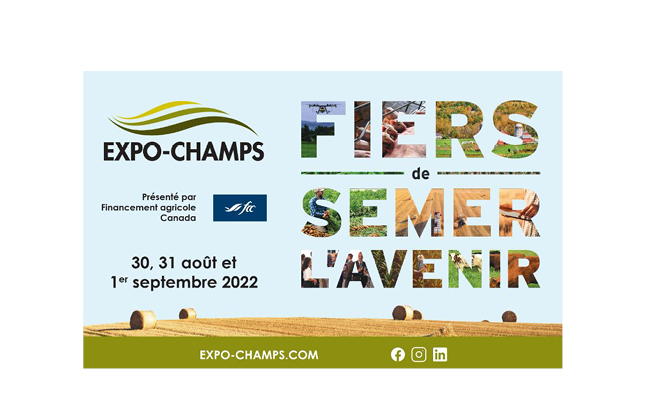 Visit Evers at Expo-Champs, Québec, Canada, booth Lanagro E-62