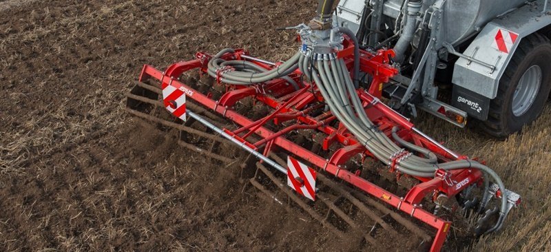 Disc injector - Slurry injection and soil cultivation