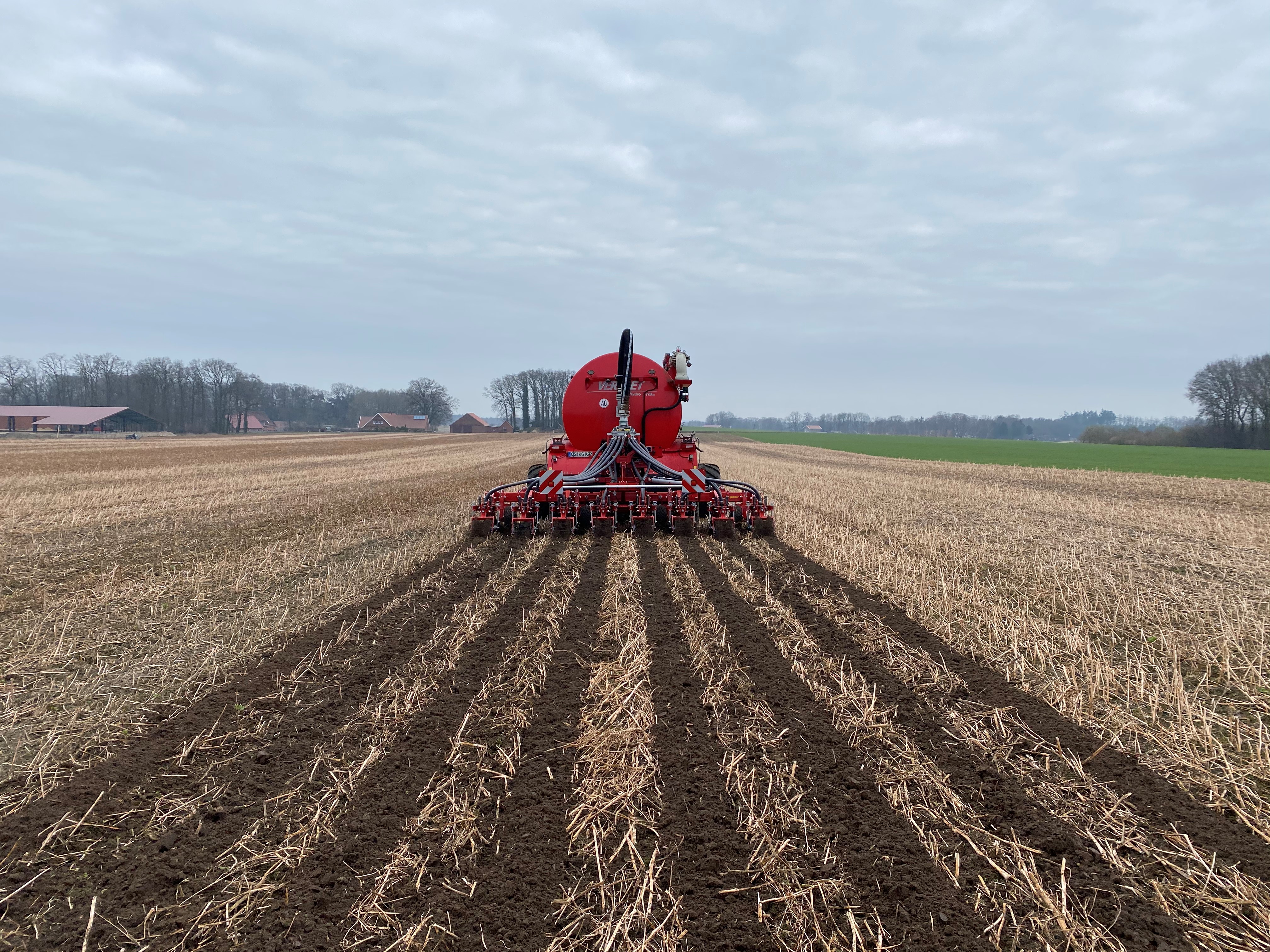 A new model Evers Quarter Strip-till Injector