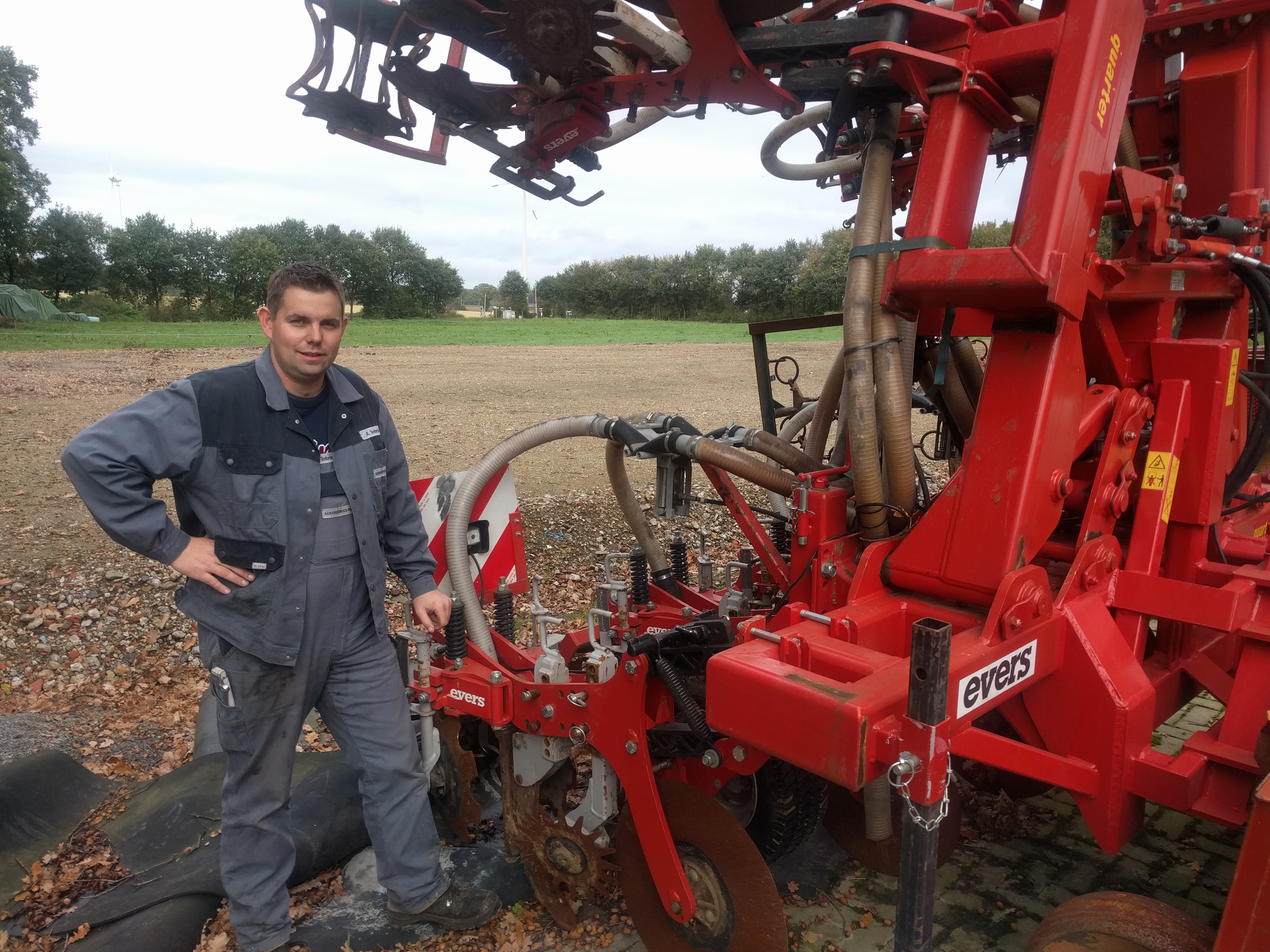Agrarservice Reken Germany opted for Evers Strp-till injector to offer their customers the best possible technique